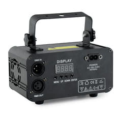 Firefog RGB laser disco 400 mW con DMX e telecomando