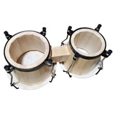 V-TONE Bongos Set 6,5" & 7,5" – Træ Bongotrommer (Par)