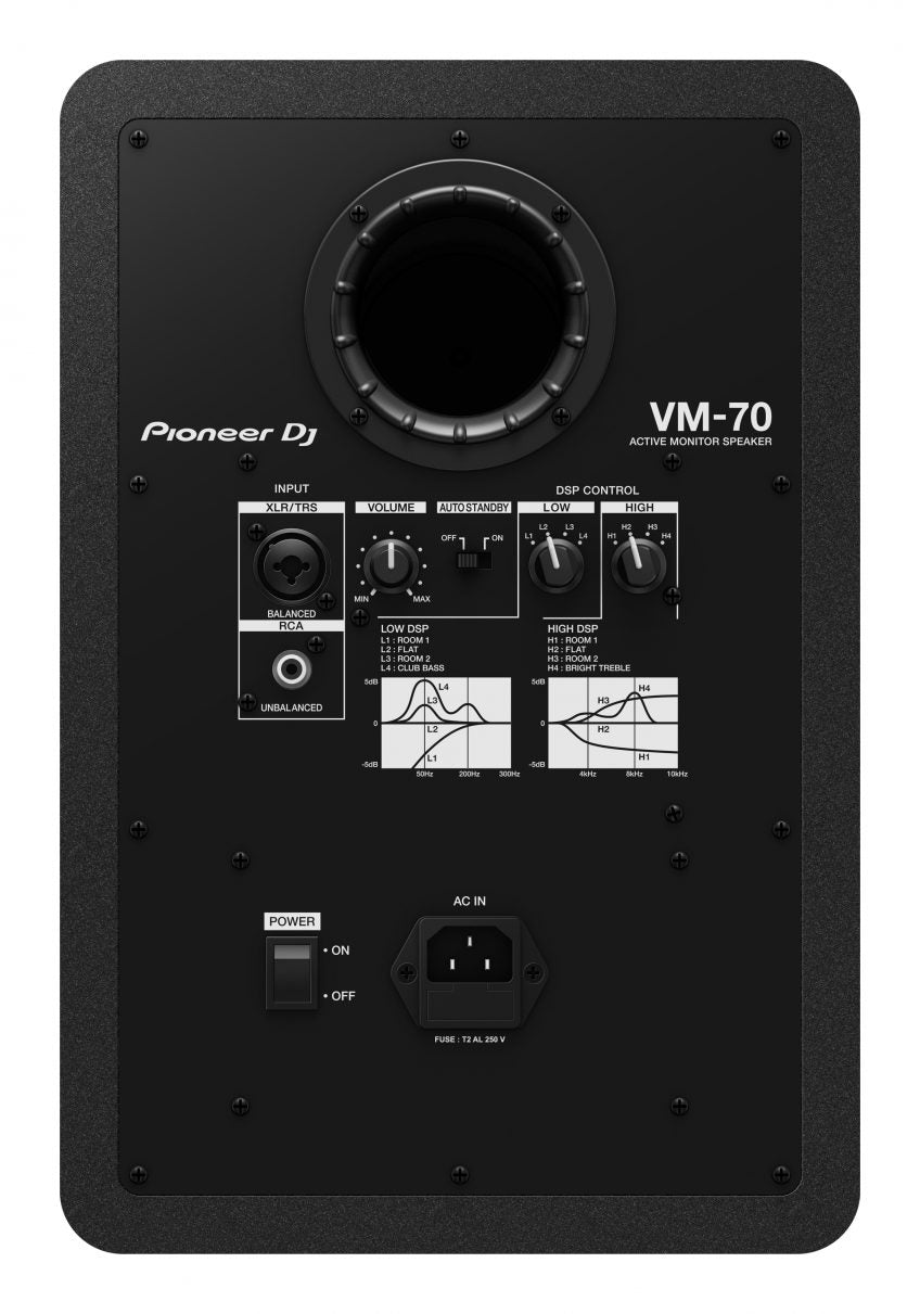 Pioneer DJ VM-70 - Monitor da Studio Attivo