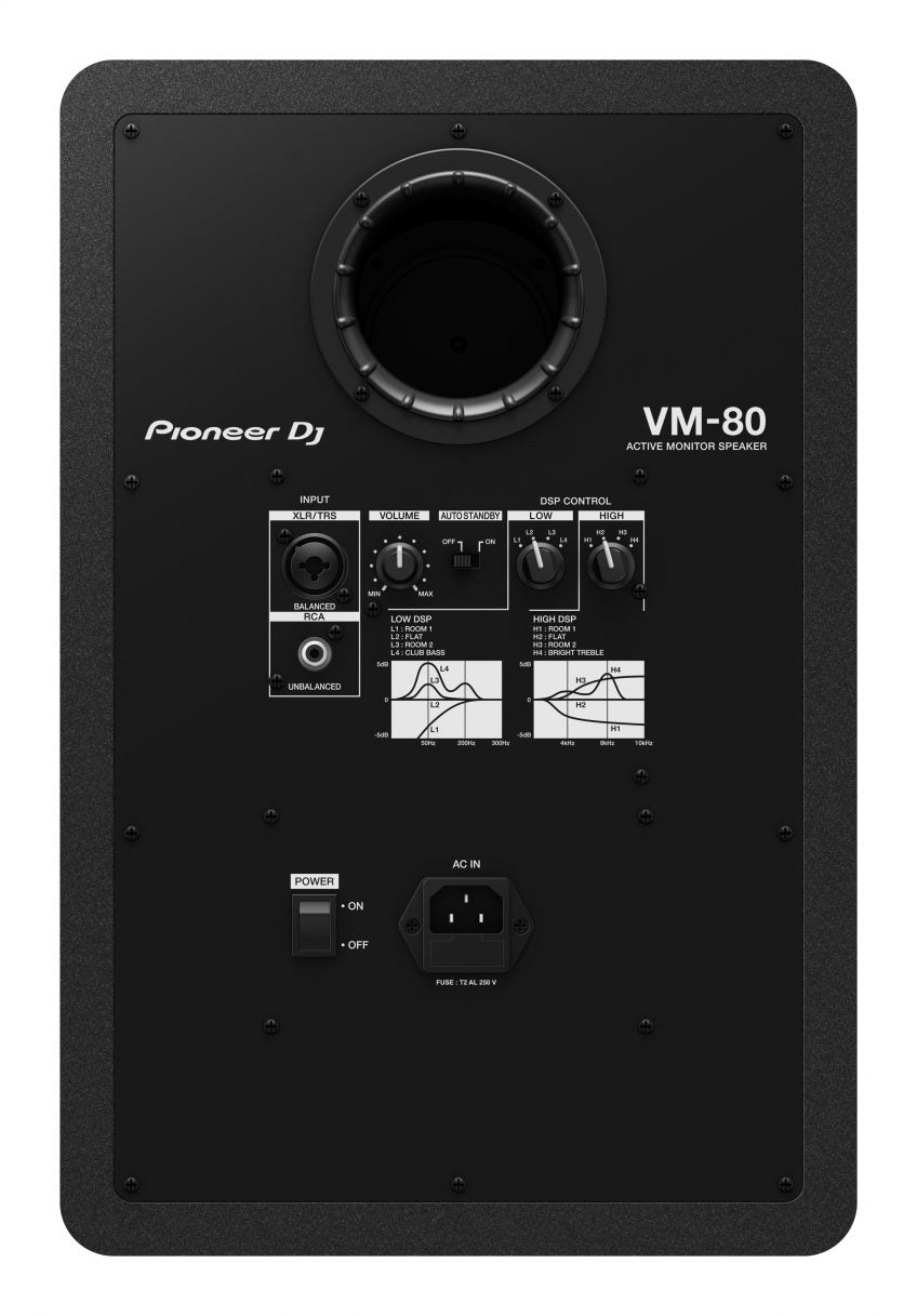 Pioneer DJ VM-80 - Monitor da Studio Attivo