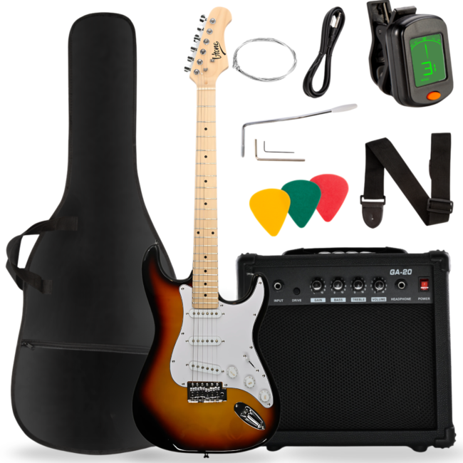 V-TONE EGA 39 SB 4/4 stratocast elektrisk guitar