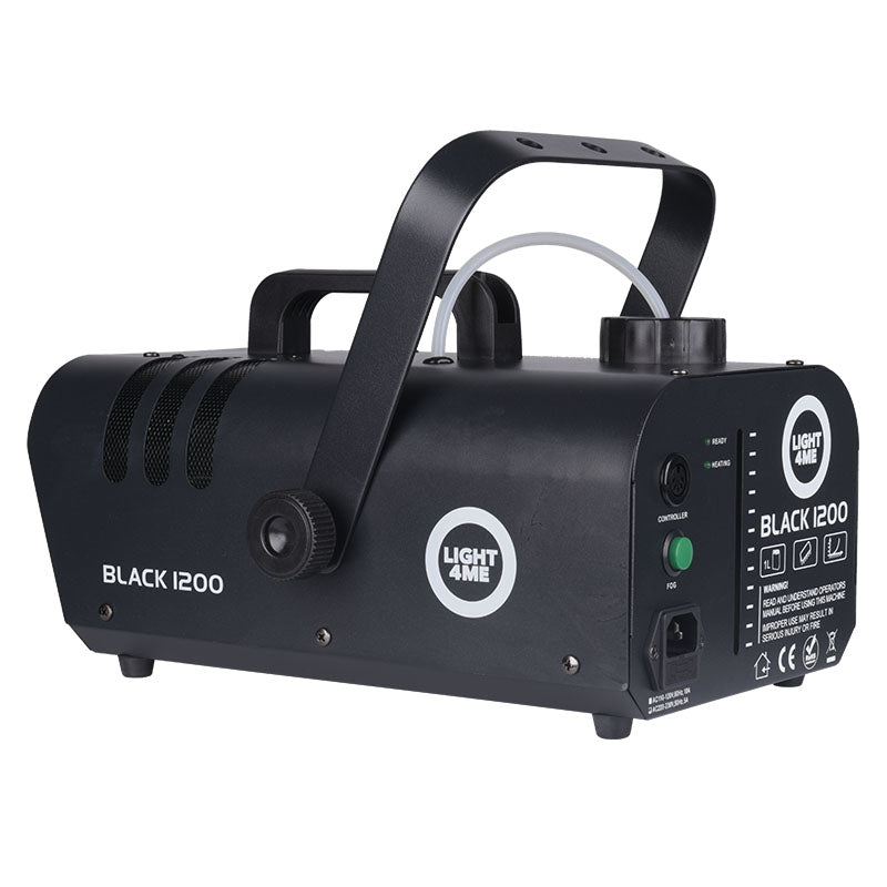 Light4Me 1200 nero macchina del fumo