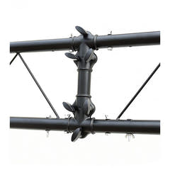 Stativo per luci regolabile 185-330cm (100kg)
