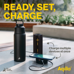 Aqiila Powerbottle BO5 With detachable powerbank