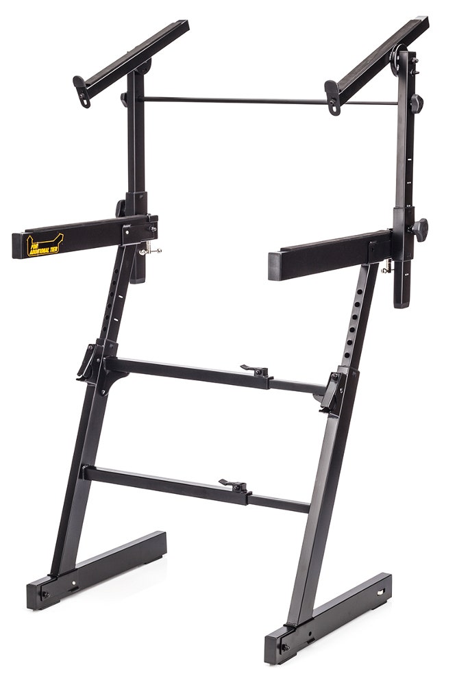 Hercules KS410B supporto Tastiere a doppio ripiano