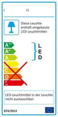 Eurolite LED KKL-50 4100k Lampada da Fiera (Argento)