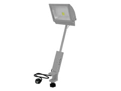 Eurolite LED KKL-50 4100k Lampada da Fiera (Argento)