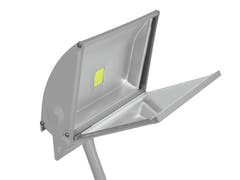 Eurolite LED KKL-50 4100k Lampada da Fiera (Argento)