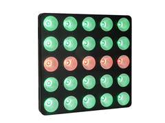 EUROLITE Pannello a matrice di pixel LED 5x5 RGB/WW