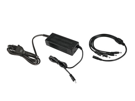 EUROLITE Caricatore 4x per batteria serie Akku Flat Light