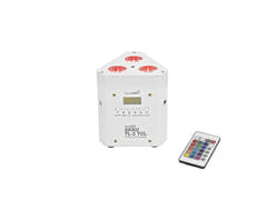 EUROLITE Set 4x AKKU TL-3 TCL bianco + SB-4 Soft Bag