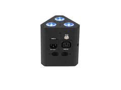 Faro da traliccio EUROLITE AKKU TL-3 QCL RGB+UV