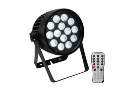 EUROLITE Set 4x AKKU IP PAR 14 HCL QuickDMX + valigia rigida