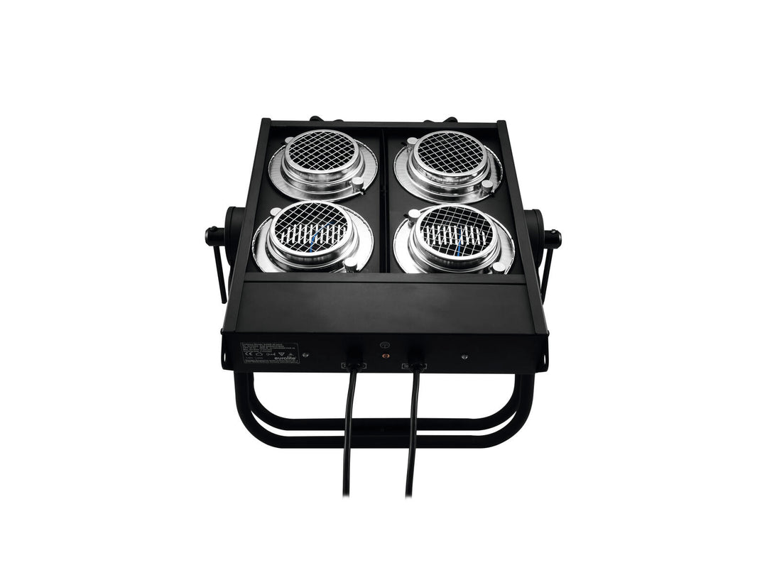 EUROLITE Blinder per pubblico 4xPAR-36 bk