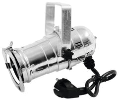 Set EUROLITE PAR-20 Spot sil + PAR-20 230V COB 6W E-27 LED 1800-3000K dim2warm