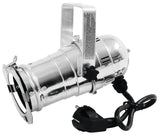 EUROLITE Set PAR-20 Spot sil + PAR-20 230V COB 6W E-27 LED 1800-3000K dim2warm