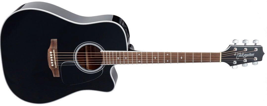 Takamine GD34CE-BLK Dreadnought acustica con corde in acciaio Guita
