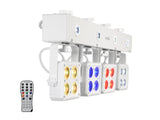 EUROLITE Set LED KLS-180 white + BS-2 EU Loudspeaker Stand white