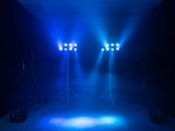 EUROLITE Set LED KLS-180 bianco + supporti per altoparlanti BS-2 EU bianchi