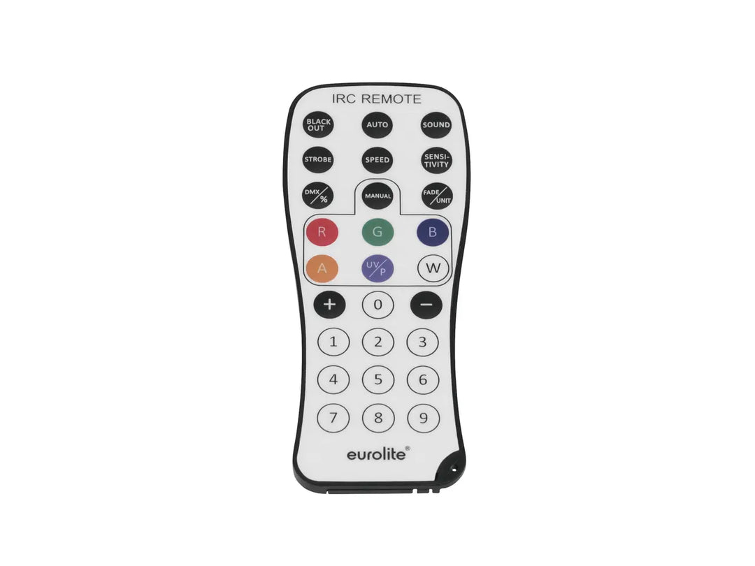 EUROLITE Set LED KLS-180 bianco + supporti per altoparlanti BS-2 EU bianchi