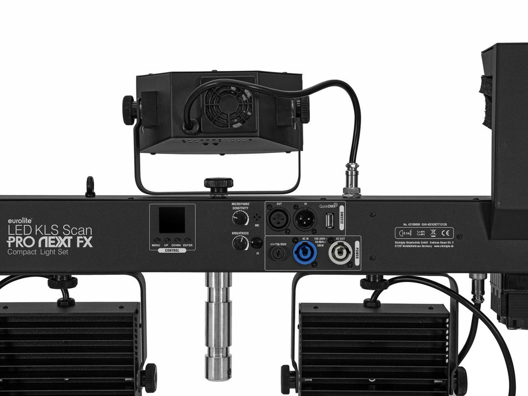 EUROLITE LED KLS Scan Pro Next FX Set di luci compatto