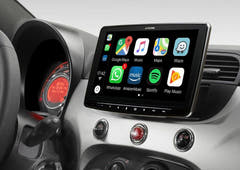 Apple Carplay, Android Auto in Fiat 500 Beige Interni (2007-2015)