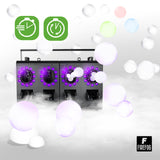 Firefog BUBBLE FOGGER 2000 macchina del fumo e delle bolle con LED e DMX