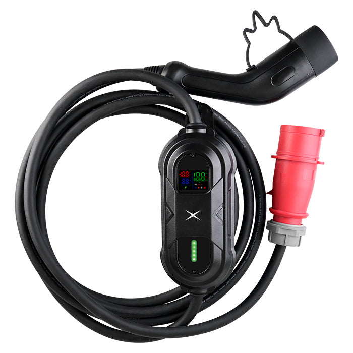 Caricatore portatile Avant per veicoli elettrici, 11 kW/16 A, con spina CEE, 7M