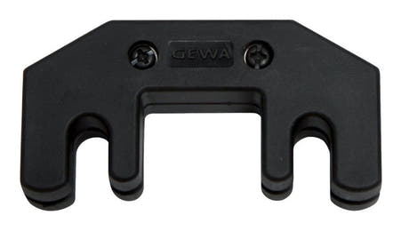 Sordina metallica GEWA con custodia in materiale sintetico per violoncello