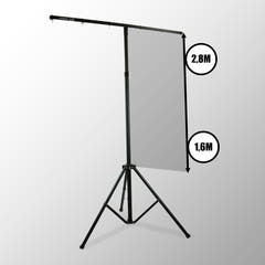 Hardman LS1 stativo per luci con barra trasversale, da 1,6 a 2,8 m, 45 kg