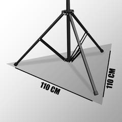 Hardman LS1 stativo per luci con barra trasversale, da 1,6 a 2,8 m, 45 kg