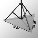 Hardman LS1 stativo per luci con barra trasversale, da 1,6 a 2,8 m, 45 kg