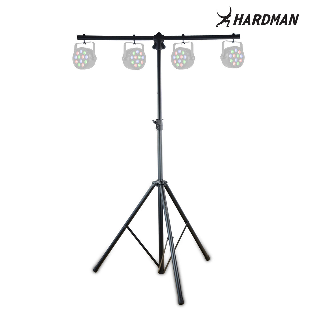 Hardman HLS2 stativo per luci con T-bar, 2,5 m, 70 kg, nero