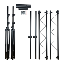 Ponte luci Hardman SDLS1 su stativi, alto 3,5 m e largo 3 m