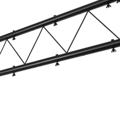 Ponte luci Hardman SDLS1 su stativi, alto 3,5 m e largo 3 m