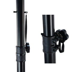 Ponte luci Hardman SDLS1 su stativi, alto 3,5 m e largo 3 m