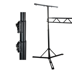 Hardman SDLS8 traliccio luci su supporti, alto 3,5 m e largo 3 m, due borse