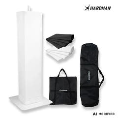 Hardman PTS23W totem, bianco, da 100 a 175 cm