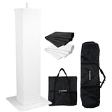 Hardman PTS23W totem, bianco, da 100 a 175 cm