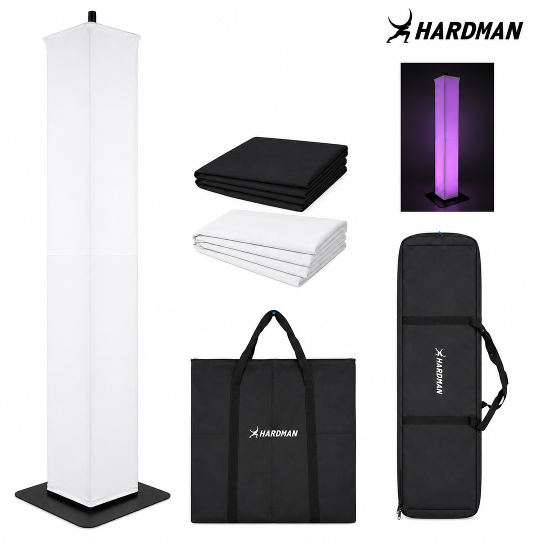 Hardman PTS23B totem, nero, 100-175 cm