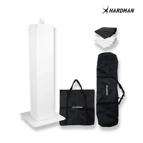 Hardman PTS24W totem, bianco, 135-250 cm