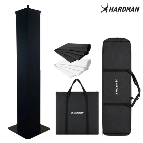 Hardman PTS24B totem, nero, 135-250 cm