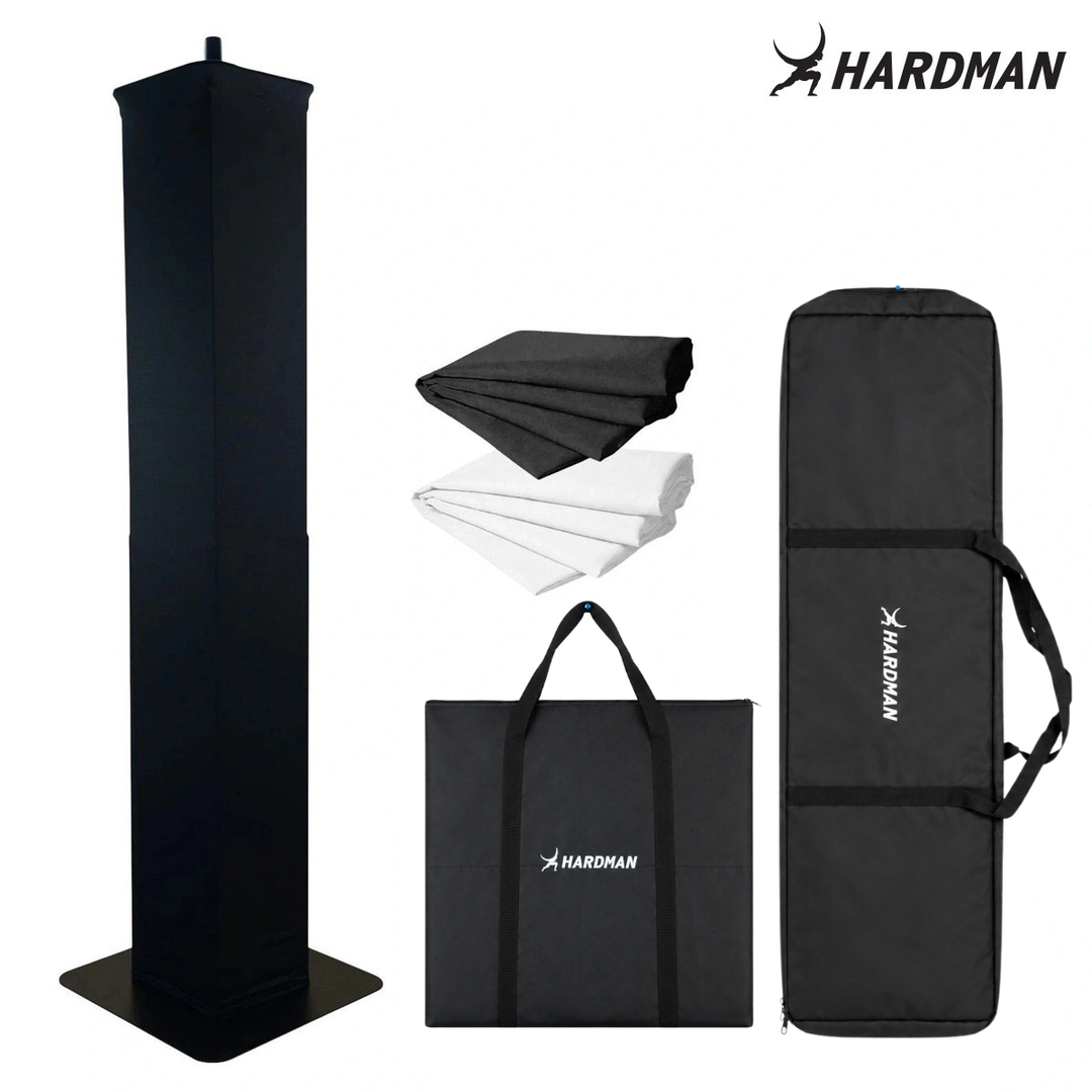 Hardman PTS24B totem, nero, 135-250 cm