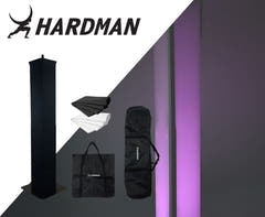 Hardman PTS24B totem, nero, 135-250 cm