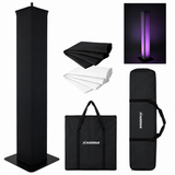 Hardman PTS24B totem, nero, 135-250 cm