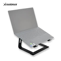 Hardman LSR2 – Supporto per laptop pieghevole in alluminio, nero