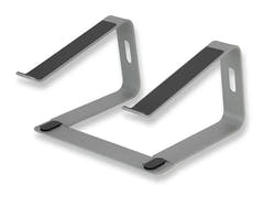 Hardman LSR2 – Supporto per laptop pieghevole in alluminio, argento