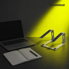 Hardman LSR2 – Supporto per laptop pieghevole in alluminio, argento