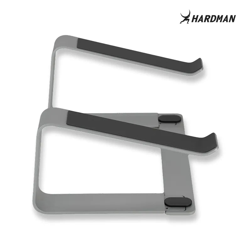 Hardman LSR2 – Supporto per laptop pieghevole in alluminio, argento