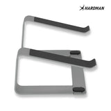 Hardman LSR2 – Supporto per laptop pieghevole in alluminio, argento